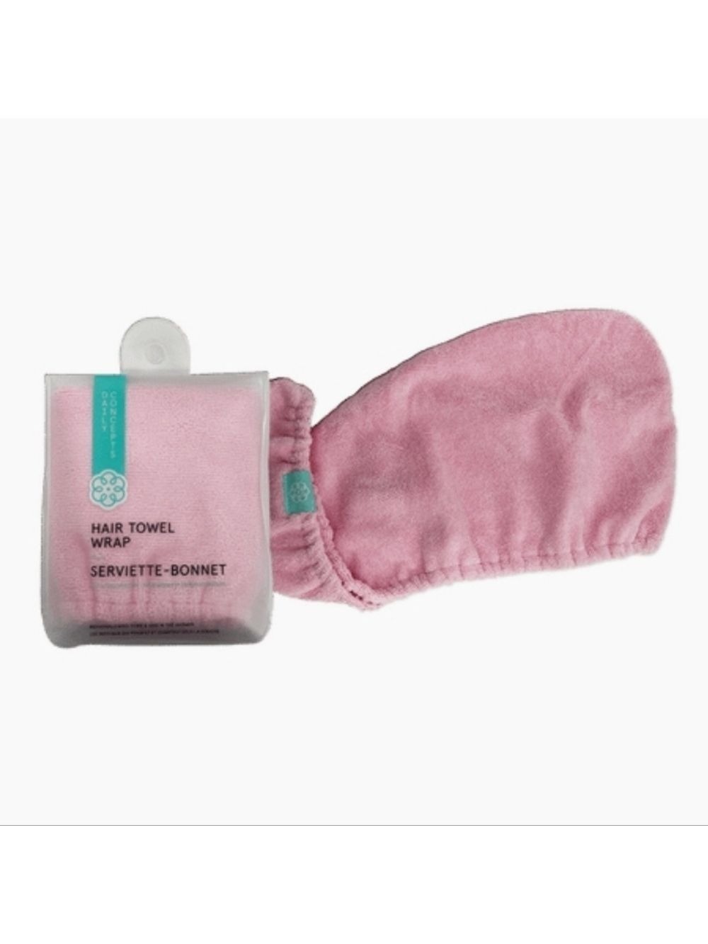 Daily Concepts PRIMROSE PINK Hair Wrap Towel | NEW | Wrap Hair Towel